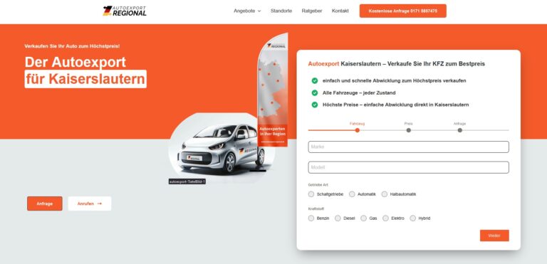 Schritt-für-Schritt Anleitung zum Autoexport in Marl: Ihr Weg zum Verkaufserfolg